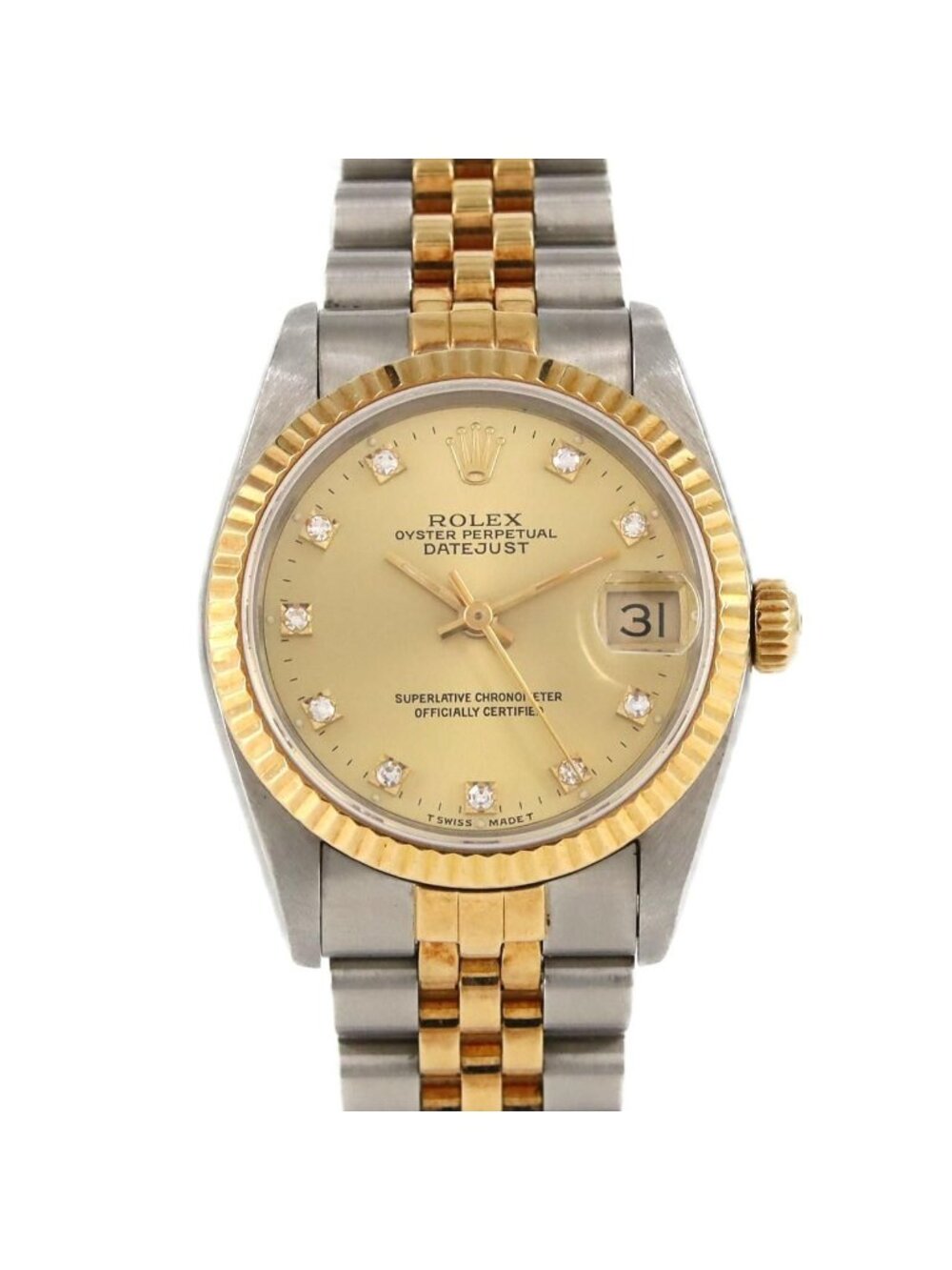 Rolex Datejust Automatic Winding Number Watch